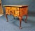 Late 20th Century Custom Queen Anne Tiger Maple Carved Lowboy For Sale - Image 5 of 10