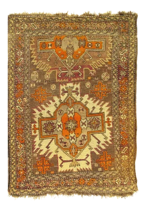 Fine Antique Caucasian Kazak 3'4'' X 5'6''