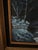 Traditional Size 28 X 32 Signed 1977 Original Snowy Alpine River Landscape Acrylic on Canvas in Wood Frame For Sale - Image 3 of 10