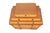 Wood 1980s Biedermeier Style Burl Wood Highboy Chest of Drawers By Baker Furniture For Sale - Image 7 of 8