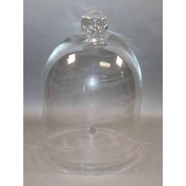 Farmhouse Glass Domed Cheese Cloche For Sale - Image 3 of 6