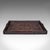 This is an antique carved serving tray. An Anglo-Indian, mahogany afternoon tea or cocktail platter, with delightful...