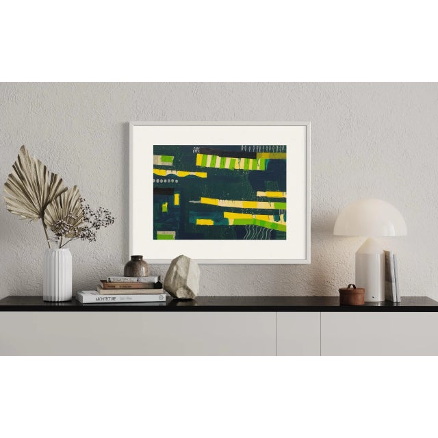 2010s Contemporary Mixed Media Painting, "La Brea #2" For Sale - Image 5 of 5