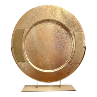 Tony Evans Signed Art Glass Sculpture-Large-California Studio-Vintage-Abstract For Sale