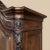 19th Century French Louis XV Walnut Display Armoire ~ Bookcase For Sale - Image 9 of 13