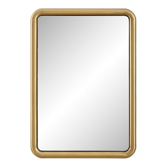 Atkinson Modern Brass Mirror For Sale