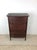 American Antique Depression Era Five Drawer Chest With Turned Wood Pulls For Sale - Image 3 of 18