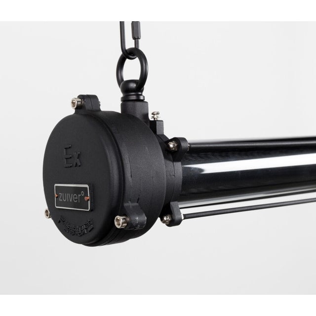 Industrial Zuiver Prime Pendant Lamp XL Black – Industrial Modern Design, Led For Sale - Image 3 of 5