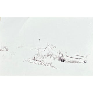 Alexandra Merker Cap Code Beach Drawing For Sale
