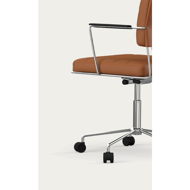 One Collection Time Chair in Chrome and Upholstery from Henrik Tengler For Sale - Image 6 of 13