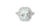 Add elegance with this stunning 14K white gold band ring featuring a natural oval aquamarine accented by brilliant round...