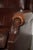 Sheepskin Wing Armchair with Warm Chestnut Color For Sale - Image 10 of 12