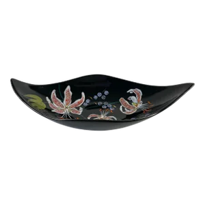 Longwy French Mid-Century Glazed Ceramic Bowl