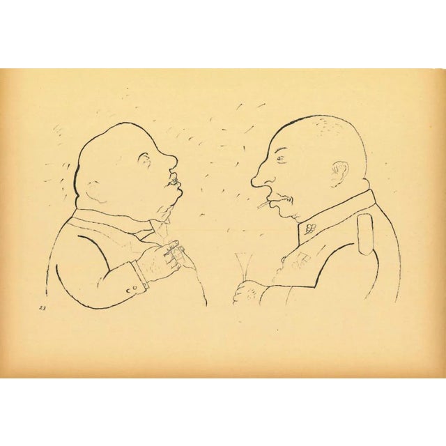 The Responsible is an original offset and lithograph print realized by George Grosz. The artwork is the plate n.23 from...