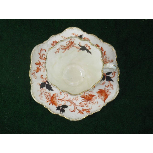 Antique, Paragon China, Teacup & Saucer Gold Gilt, Fine Bone China, England Porcelain For Sale - Image 11 of 12