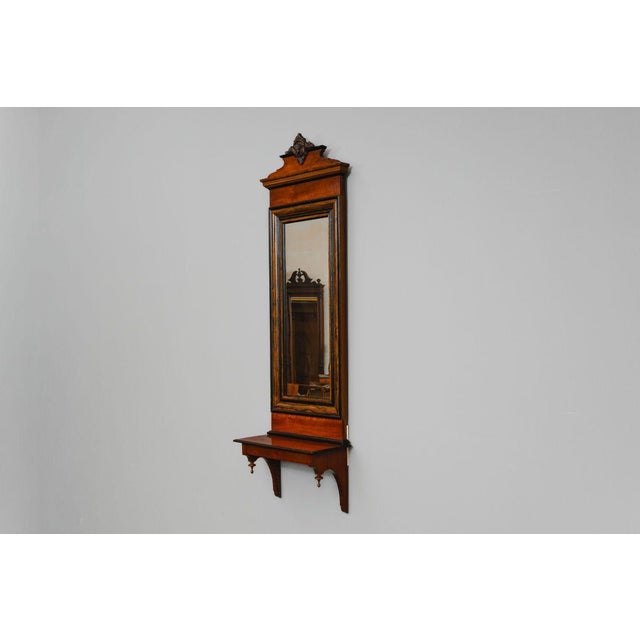 Antique Gründerzeit Wall Mirror, 1800s For Sale - Image 3 of 14