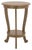 Camel Mary Pedestal Table in Desert Brown For Sale - Image 8 of 8