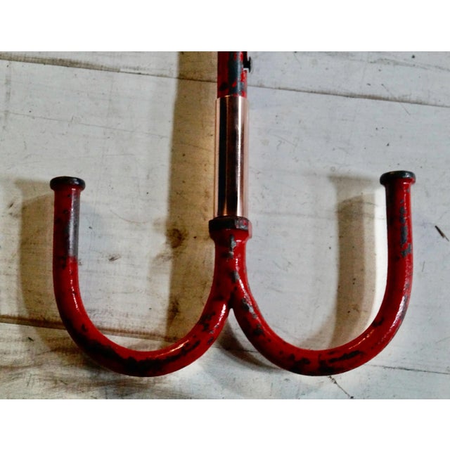 Victorian Decorative Iron Hanging Hook For Sale - Image 10 of 18