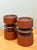 Mid-Century Modern Vintage Mid-Century Modern Wood Candle Holders - A Pair For Sale - Image 3 of 12