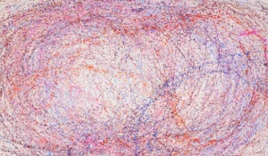 "Tempelhof S41" Extra Large Abstract Acrylic Painting by Simon Findlay