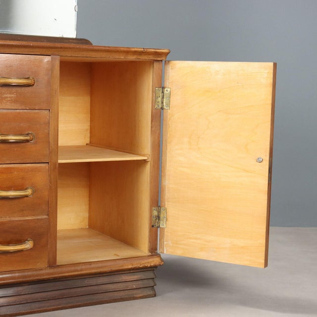 Sideboard with Mirror, 1950s For Sale - Image 6 of 12