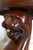 Empire Mahogany Pedestal Table with Lion Heads For Sale - Image 10 of 15