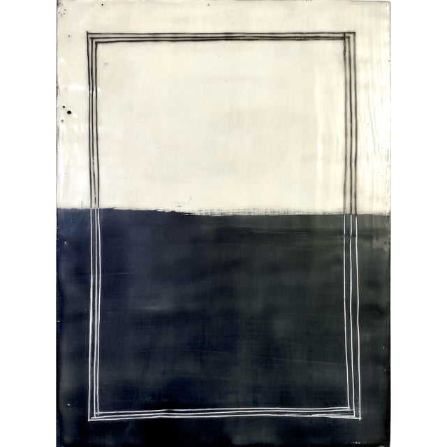 Encaustic Mixed Media Installation by Gina Cochran - "Elements" - 9 Panels For Sale - Image 4 of 11