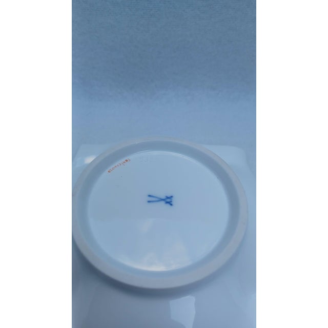 Porcelain Rose Cabinet Ashtray from Meissen, 1970 For Sale - Image 6 of 7