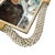 Mid 20th Century Barovier Blown Art Glass Mirrored Vanity Tray W/ Gold-Tone Accents For Sale - Image 4 of 8