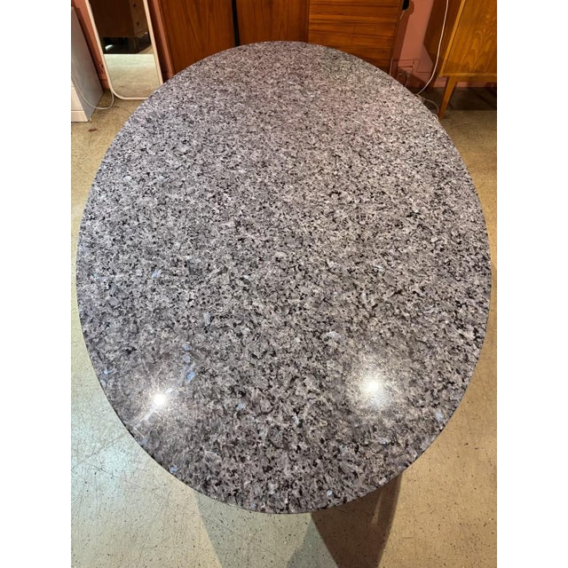 Blue Vintage Granite Dining Table from Draenert For Sale - Image 8 of 10