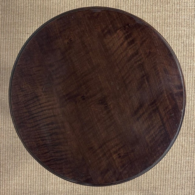 Antique French Louis XVI Style Hand Carved Walnut Guéridon ~ Side Table For Sale - Image 17 of 17