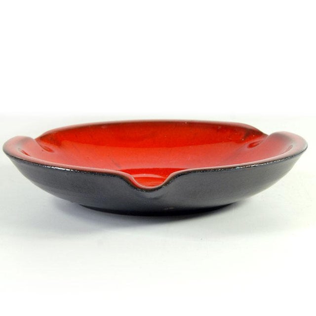 Mid-Century Modern Ceramic Ashtray from Perignem Amphora, Belgium, 1970s For Sale - Image 3 of 10