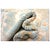 Tan Turkish Donegal Wool & Hemp 11X15 Tan and Blue Handmade Area Rug #1140234 For Sale - Image 8 of 8