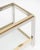 Chrome Maison Charles Chrome and Brass Side Tables For Sale - Image 8 of 9