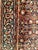 Vintage Persian Tabriz Long Runner, Hand-Woven Wool, All Over Herati Pattern, Navy & Ivory, 3x16 For Sale - Image 14 of 16