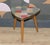 Vintage Flower Stand in Linoleum, 1950s For Sale - Image 6 of 9