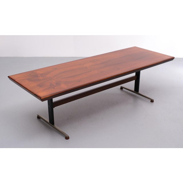 Scandinavian Wooden Coffee Table, 1965 For Sale - Image 4 of 14