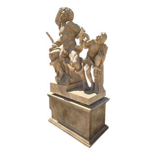 Italian Artist, Life-Size Lacoonte Sculpture, Marble For Sale