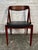 Mid-Century Modern Mid 20th Century Four Danish Teak and Leather Chairs Designed by Johannes Andersen For Sale - Image 3 of 11