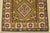 Textile Kazak Runner 2’1” X 5’11” Green Wool Tribal Hand-Knotted Oriental Rug For Sale - Image 7 of 10