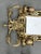 Mid 19th Century Pair of Mid 19th Century Renaissance Revival Brass Wall Sconce Mirrors For Sale - Image 5 of 8