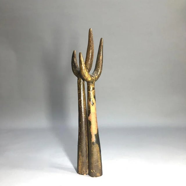 Sculpture in Stoneware by Åke Holm, Sweden For Sale - Image 3 of 8