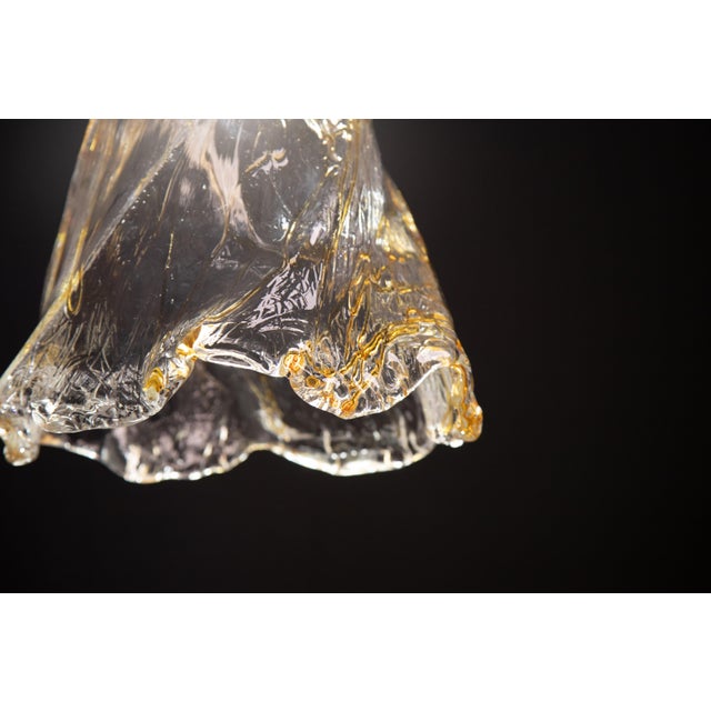 1980s Murano Gold Flush Mount, 1980s For Sale - Image 5 of 13