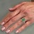 Natural Emerald Diamond Ring 6.5 14k WG 4.62 TCW Certified For Sale - Image 14 of 18