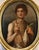 Andrea del sarto (florence, 1486 - florence, 1531) workshop saint sebastian oil on oval panel 69 x 90 cm. - framed 105 x...