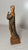 Wood Vintage Italian Wood Hand Carved Religious Madonna Nurnberg Statue Sculpture For Sale - Image 7 of 9