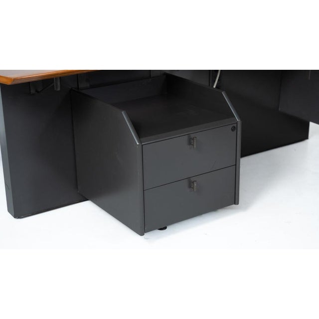 Large Artona Desk by Afra & Tobia Scarpa for Maxalto, 1970s For Sale - Image 3 of 18