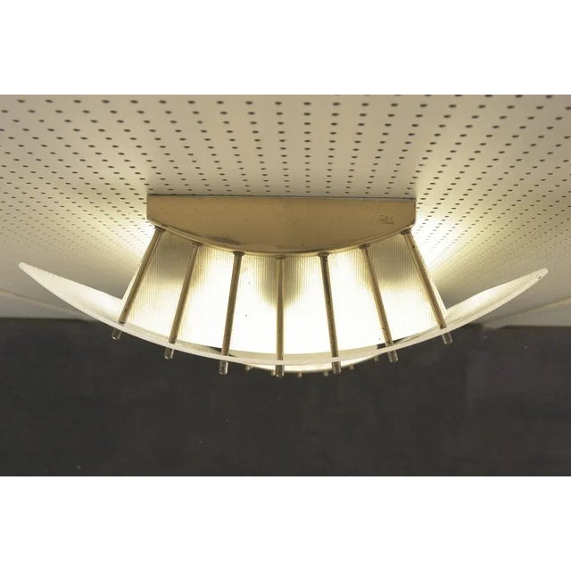 Goldenrod Large Factory Wall Lamp in Acrylic Glass, Germany, 1950s For Sale - Image 8 of 11