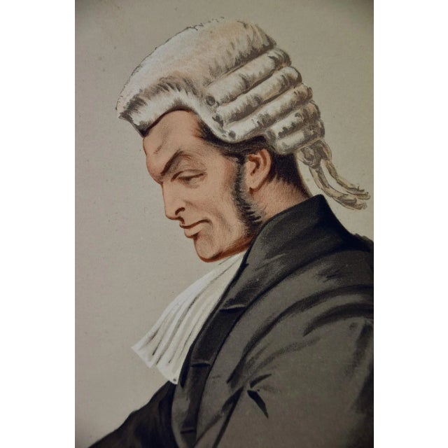 Sir Henry James, Statesman: 19th C. Vanity Fair Caricature by Pellegrini (Ape), 1874 For Sale - Image 4 of 6