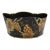 Vintage Hand-Painted Tole Cachepot For Sale
